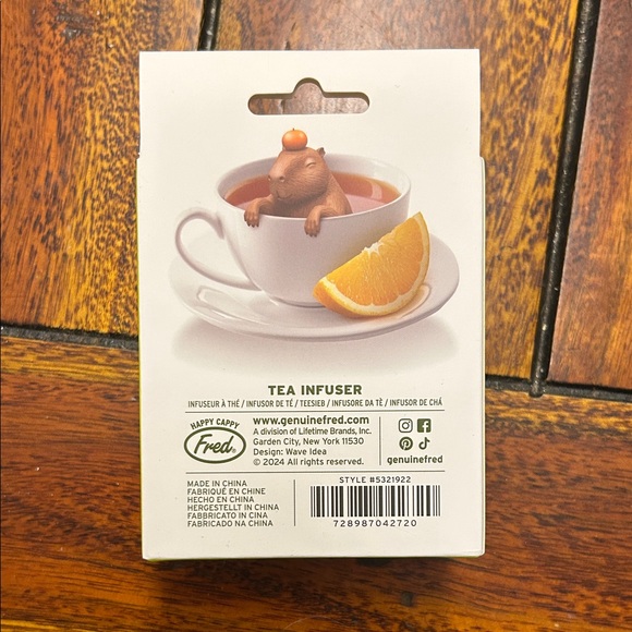 Fred Capybara Tea Infuser - Picture 2 of 2